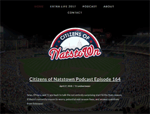 Tablet Screenshot of citizensofnatstown.com